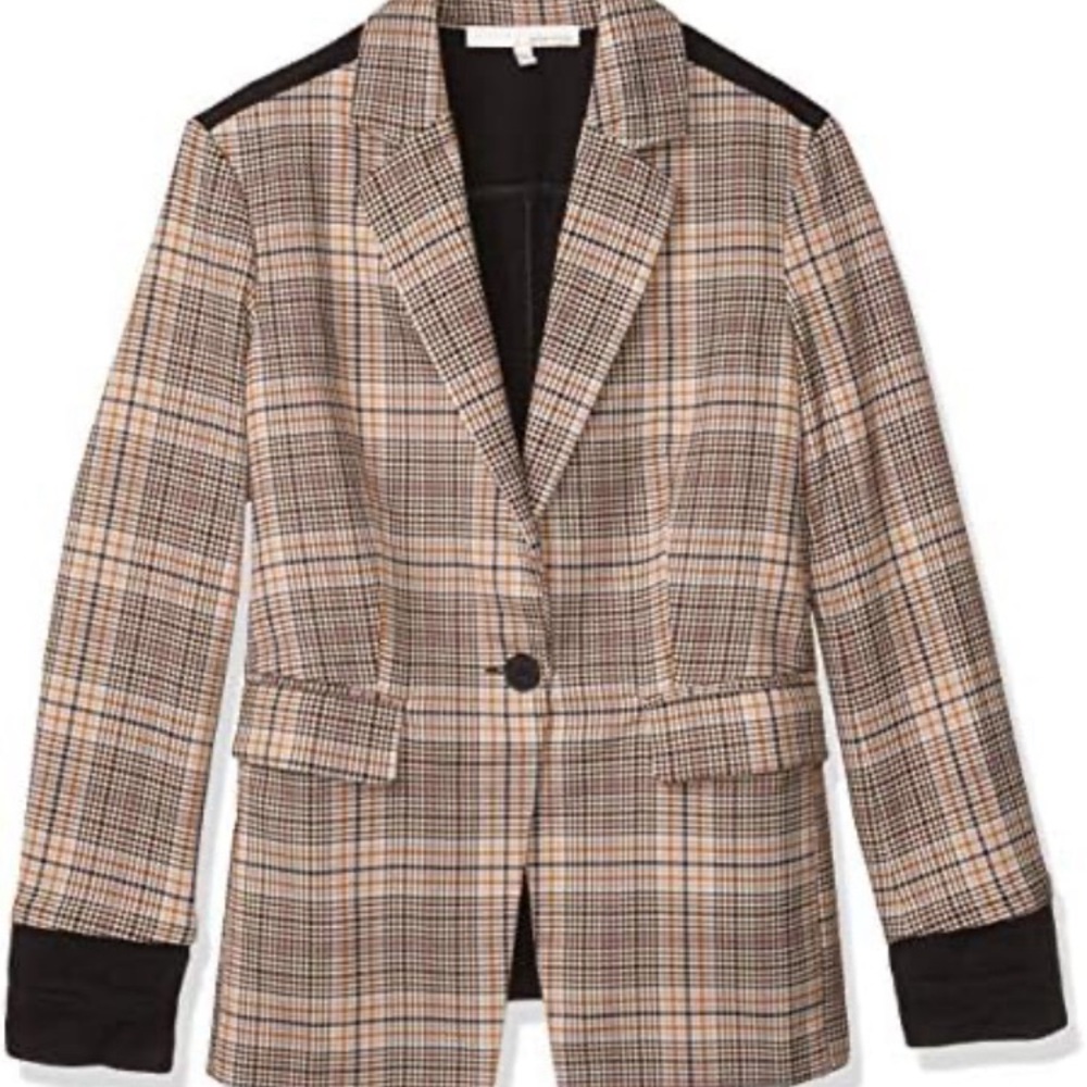 XL Ella Moss Plaid blazer